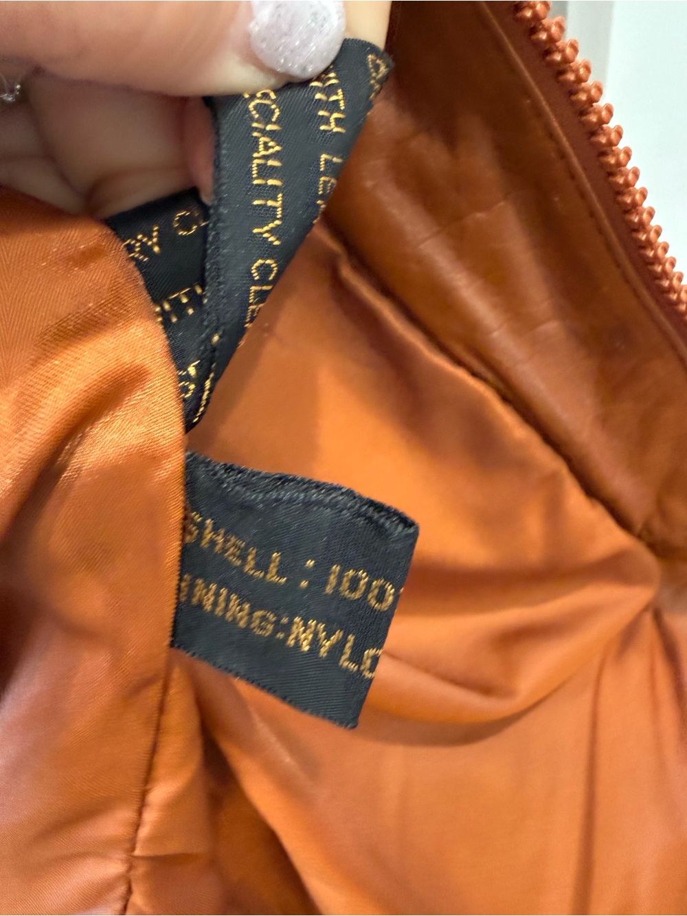 Leathers by Jeffery 100% Leather Bomber Jacket - Picture 5 of 8